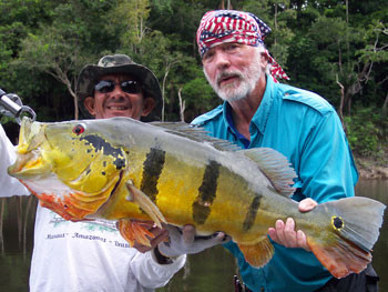 Brazil Peacock Bass Fishing with Ron Speed Jr's Adventures